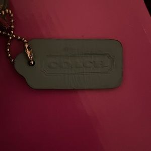 Authentic coach purse signature bag